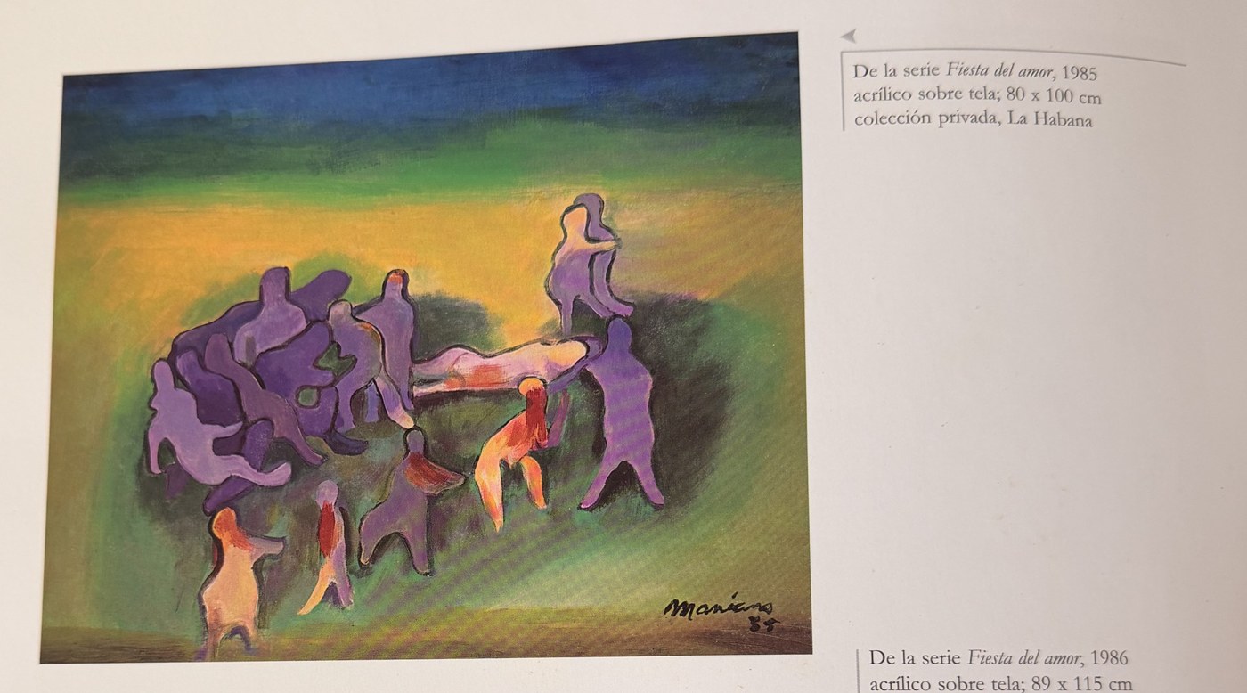 La obra reproducida en la monografía Mariano: Tema, discurso y humanidad, Sevilla 2000, p. 52