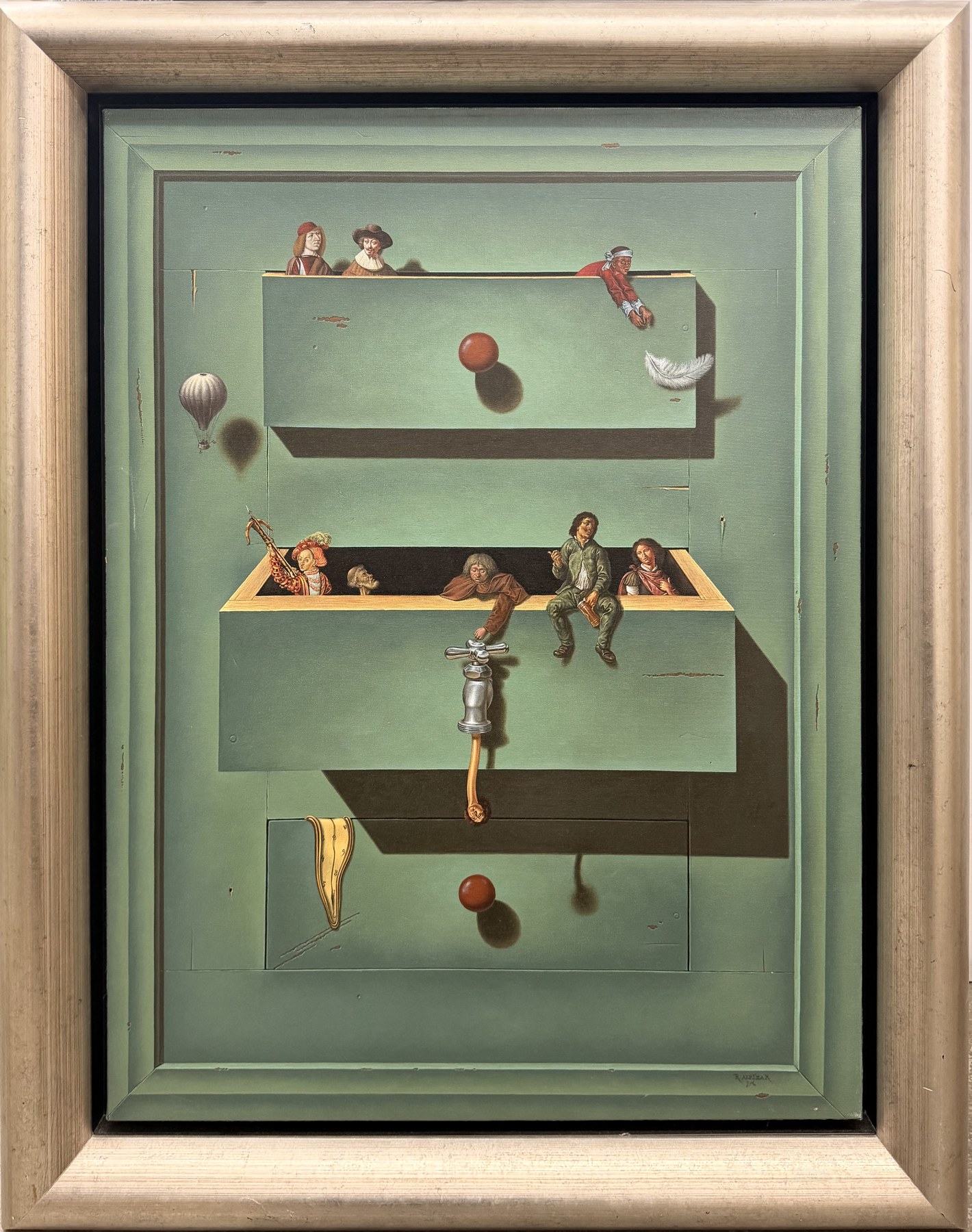 Untitled — Rubén Alpízar, Óleo sobre lienzo