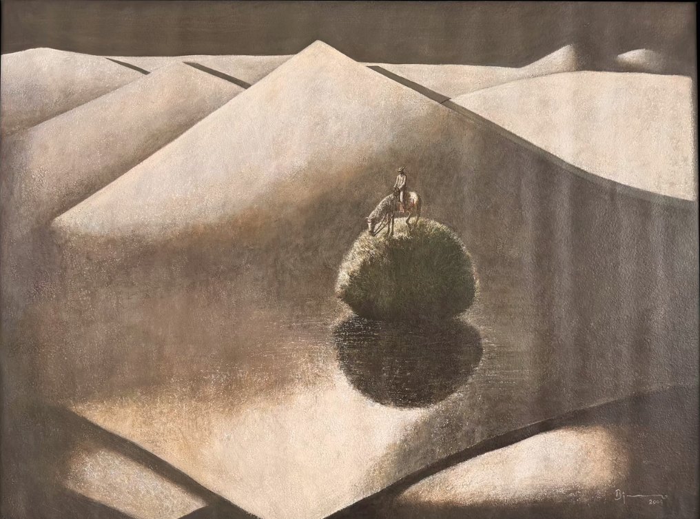 Entre Glaciares — Agustín Bejarano, Acrílico sobre lienzo