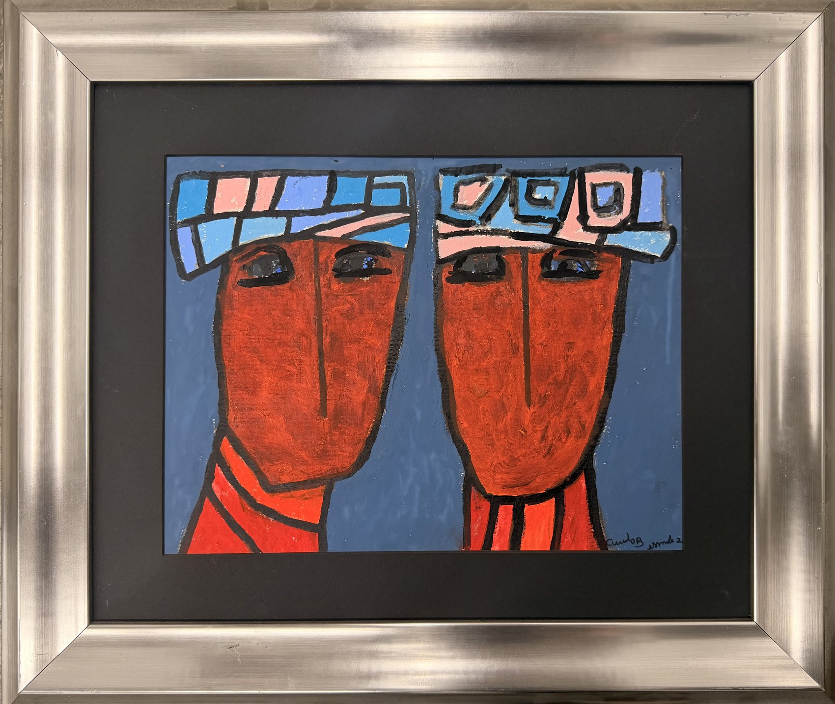 Untitled — Cundo Bermúdez, Óleo sobre papel