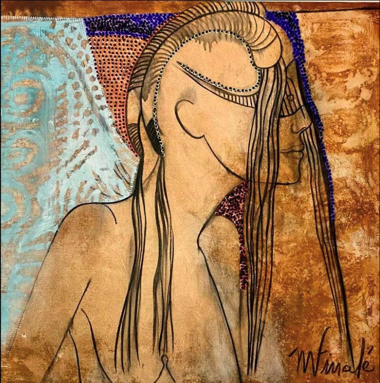 Dulzuras insulares IV — Moisés Finalé, Mixta sobre lienzo
