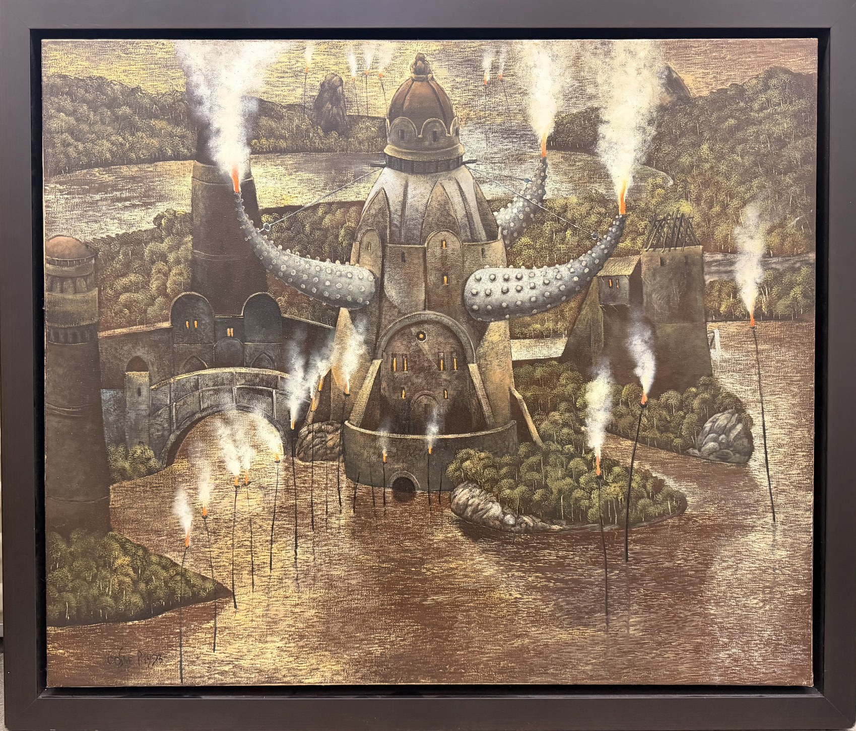 Untitled — Cosme Proenza, Óleo sobre lienzo