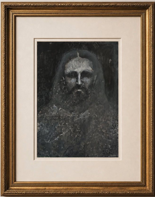 Untitled — Tomás Sánchez, Caseína sobre cartulina