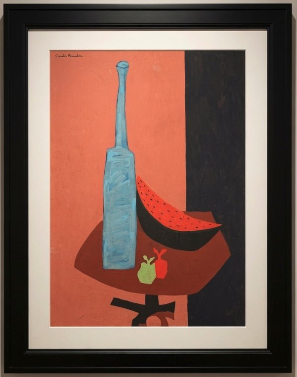 Untitled — Cundo Bermúdez, Óleo sobre cartón
