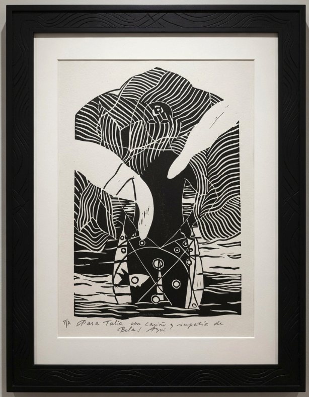 Untitled (Artist Proof) — Belkis Ayón, Linograbado