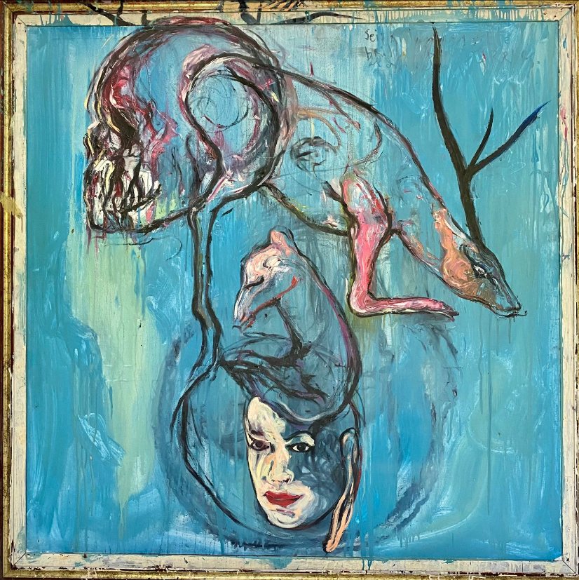 Untitled — Carlos Quintana, Óleo sobre lienzo