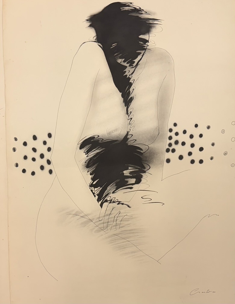 Untitled — Humberto Castro, Dibujo sobre cartulina