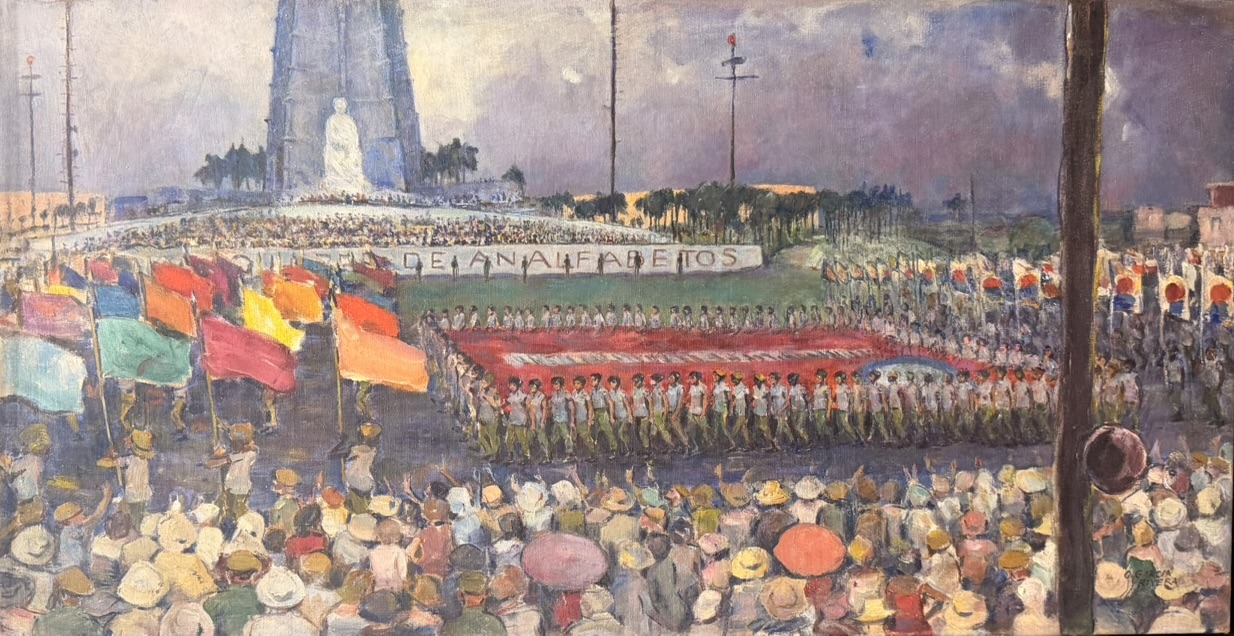 Untitled — Oscar García Rivera, Óleo sobre lienzo