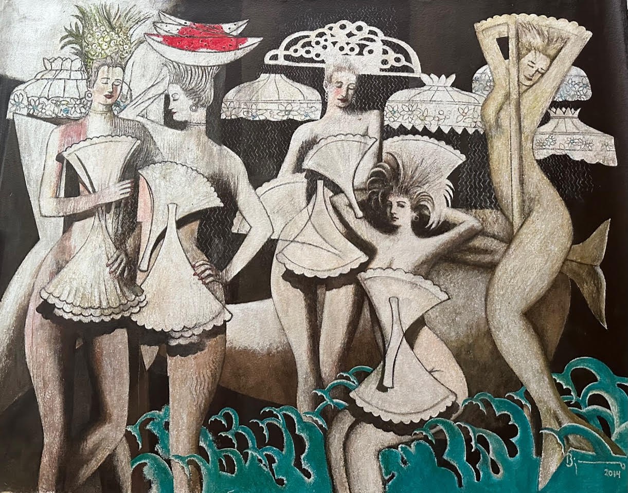 Untitled — Agustín Bejarano, Acrílico sobre lienzo