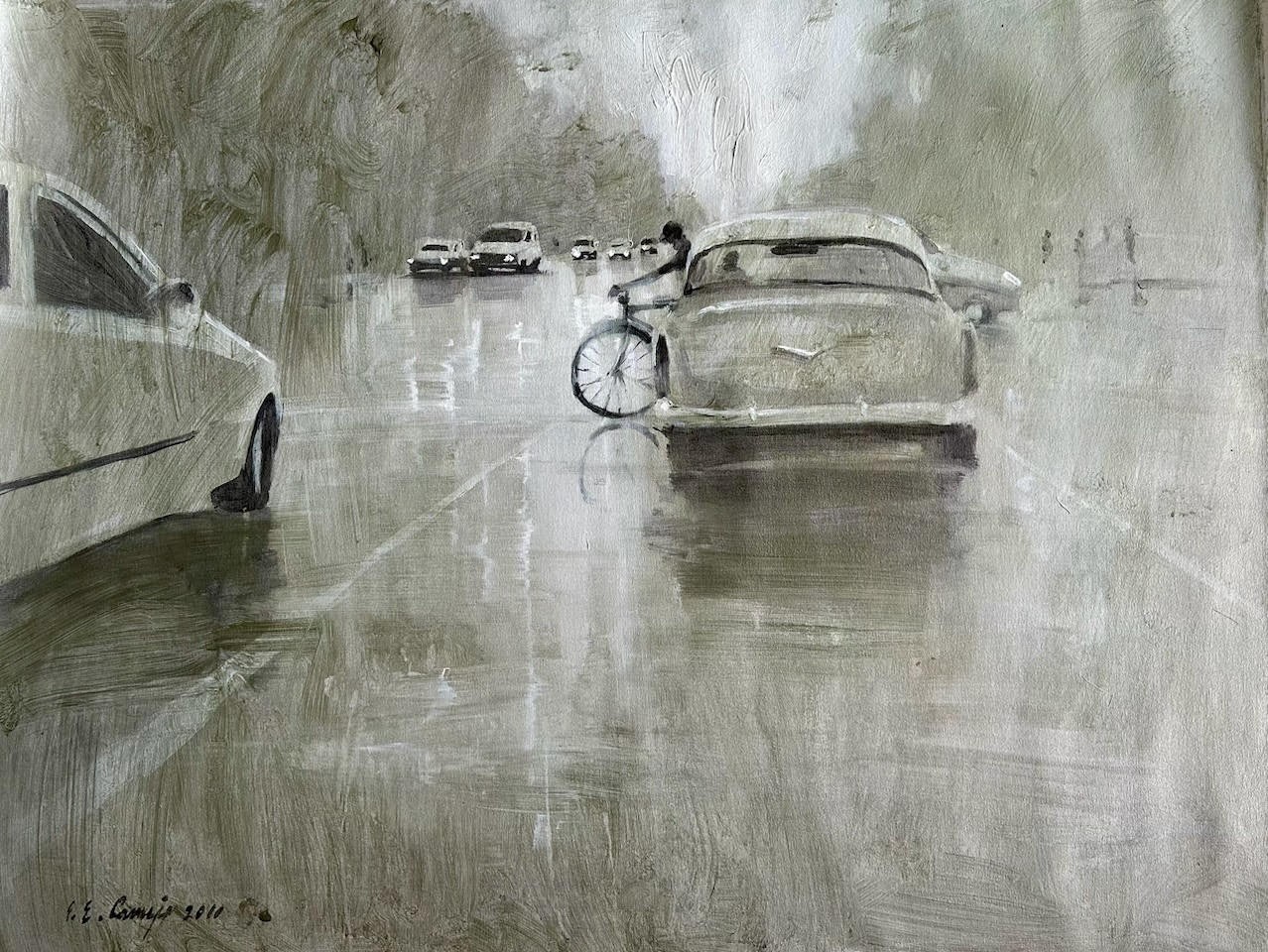 Untitled — Luis Enrique Camejo, Acrílico sobre lienzo