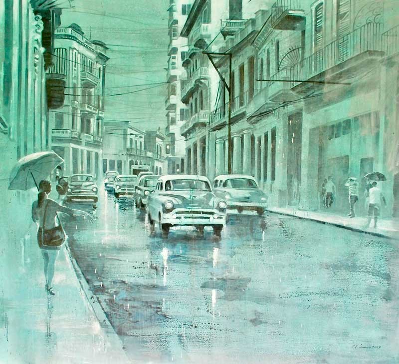 Untitled — Luis Enrique Camejo, Acrílico sobre lienzo
