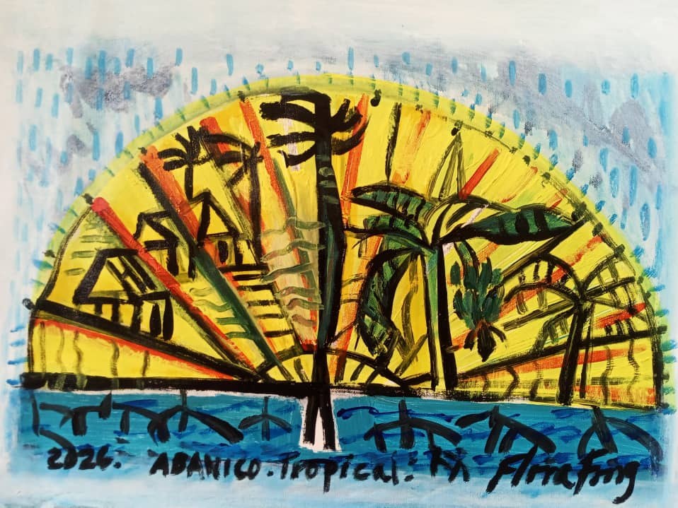 Abanico tropical — Flora Fong